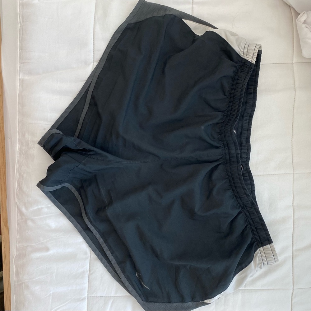 Nike Black and Gray Athletic Shorts